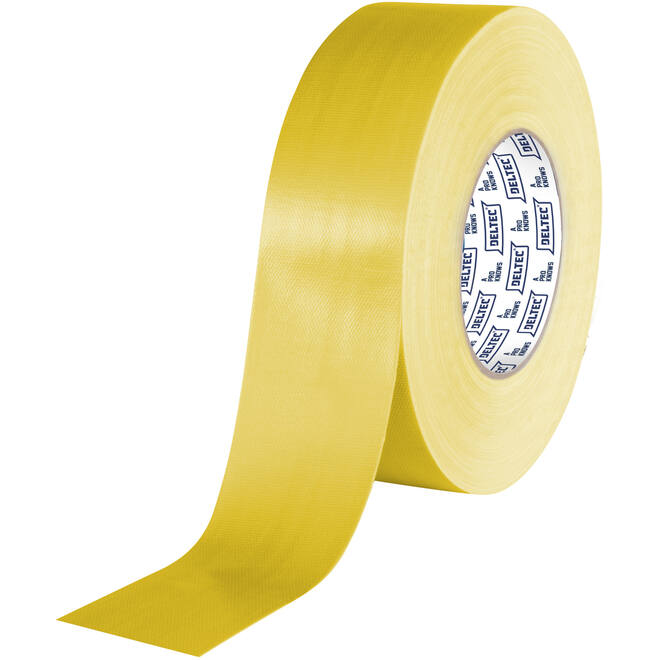 Deltec gaffertape pro geel