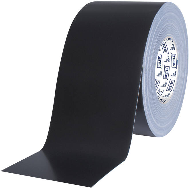 Deltec gaffertape zw matt