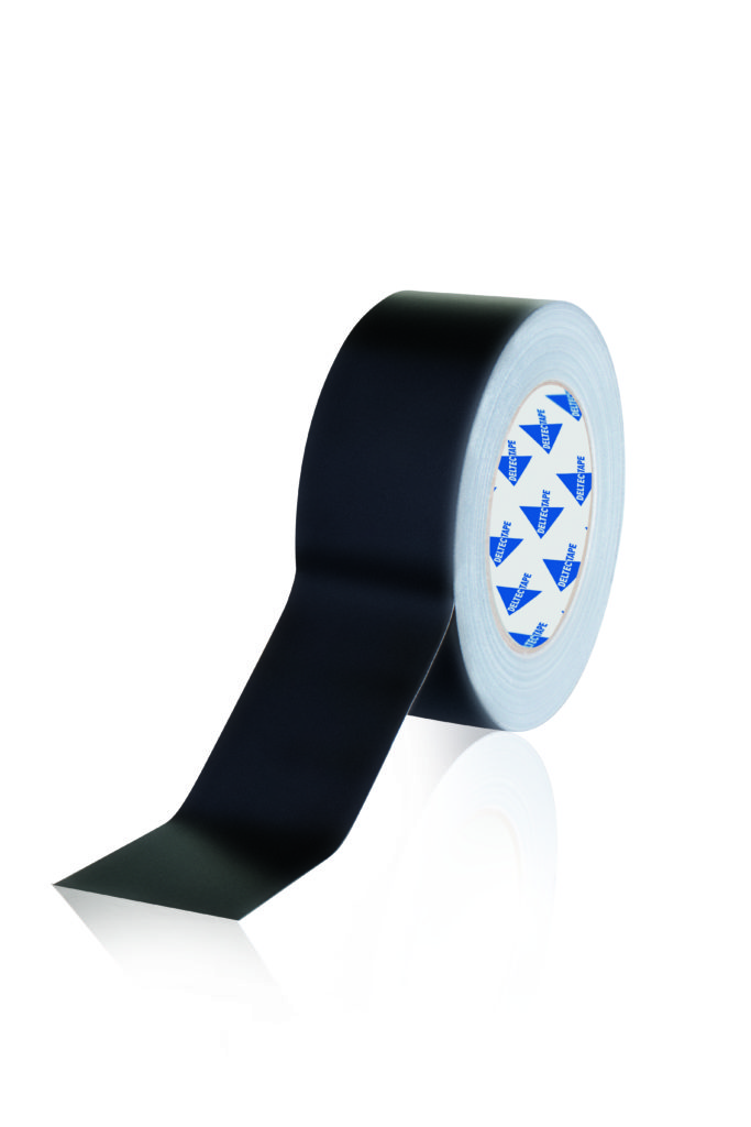 Deltec Gaffer Tape Mat Zwart Deltec Tape